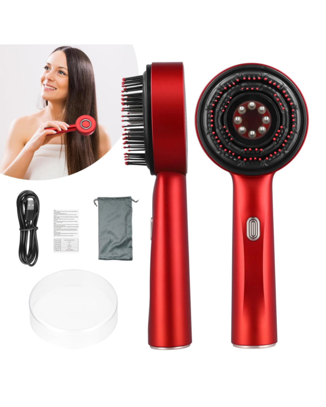 Nolina® Kopfhaut-Pflegebürste 3-in-1